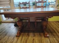 Grajewo ogłoszenia: Proszę pisać SMS, Sprzedam stół o wym 140x86 cm dębowy plus 4... - zdjęcie